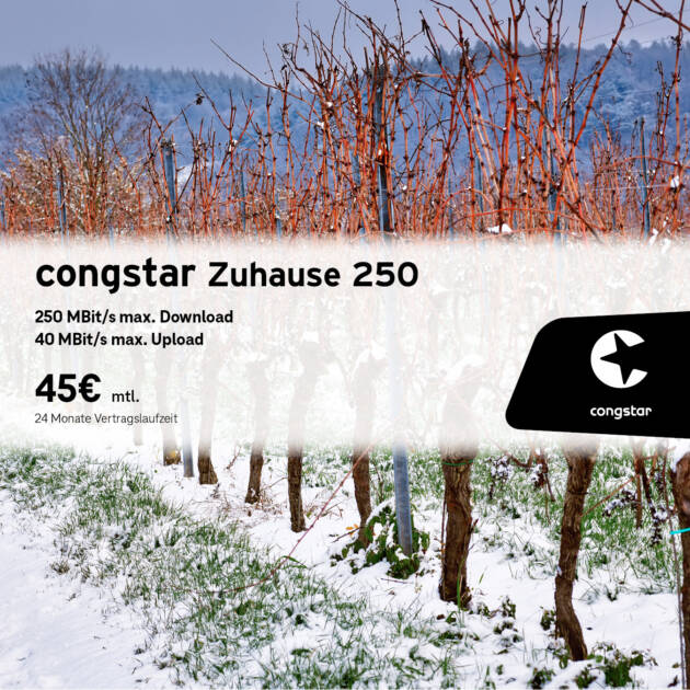 congstar Zuhause 250